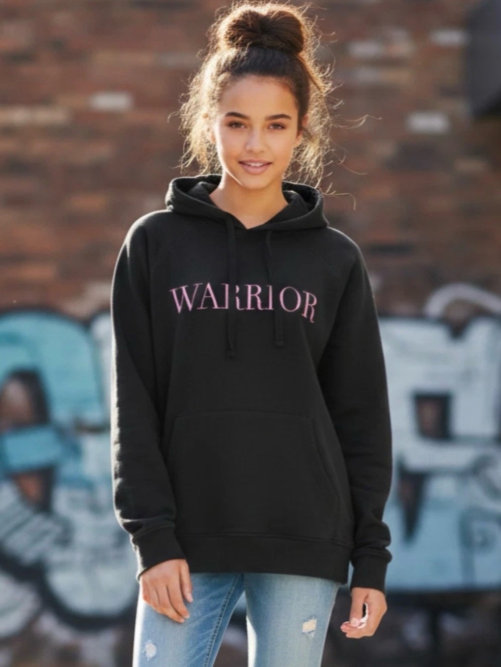 Spiritual Gangster warrior hooded sweatshirt hoodie black comfy cozy cotton S